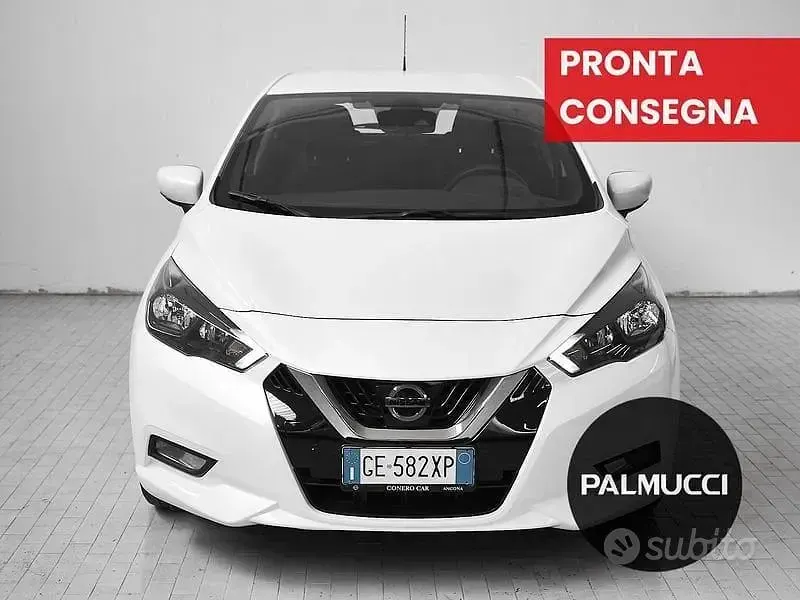 Usata Nissan Micra Acenta 71 CV (52 kW) 2021 Bianco Utilitaria