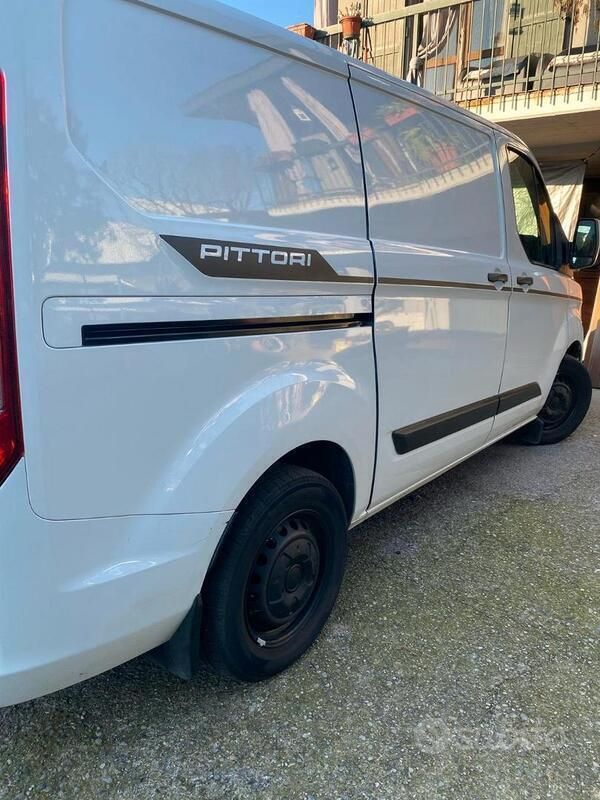 Usata Ford Transit Custom S 131 CV (96 kW) 2019 Bianco Berlina