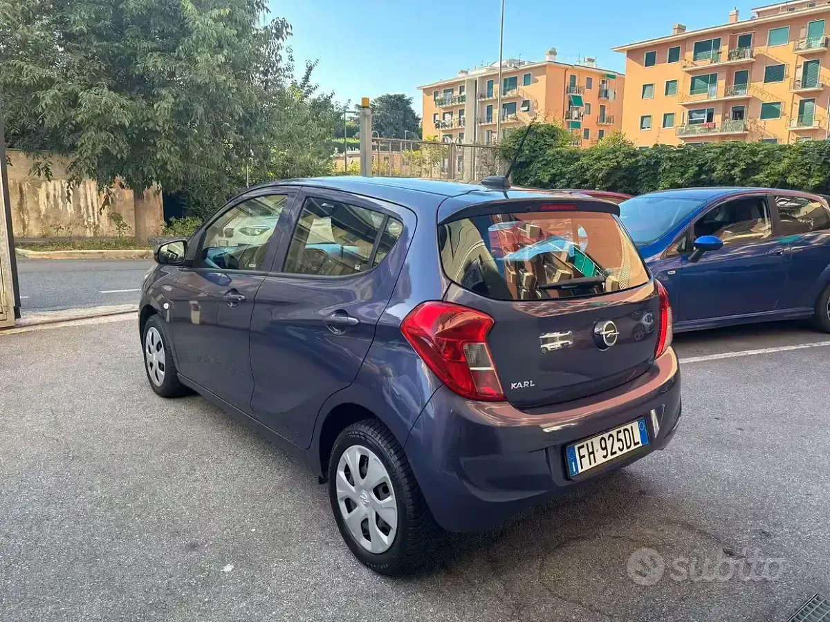 Usata Opel Karl 75 CV (55 kW) 2017 Viola Utilitaria