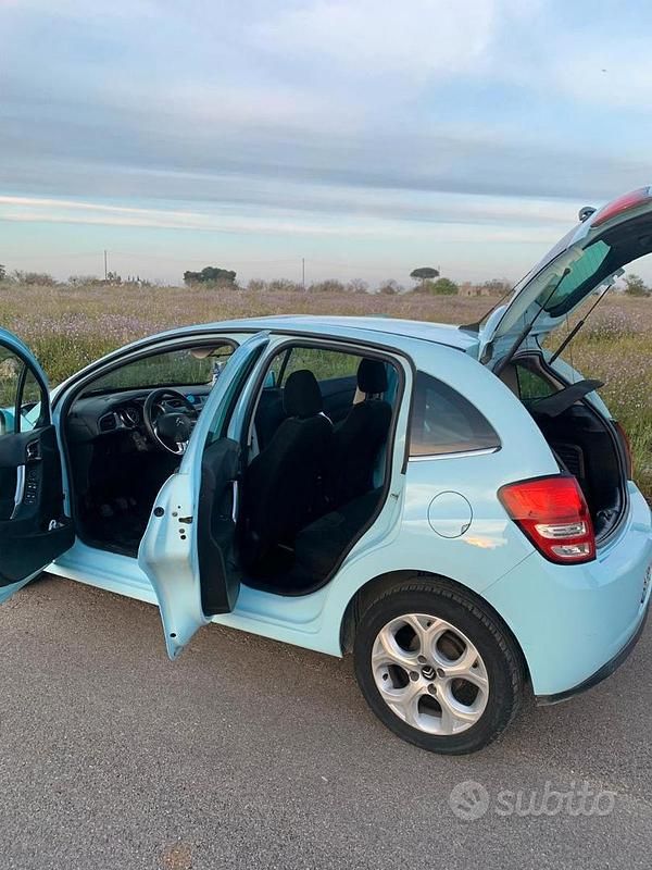 Usata Citroën C3 75 CV (55 kW) 2010 Blu Utilitaria