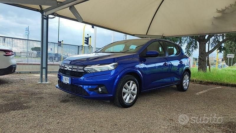 Usata Dacia Sandero Expression 101 CV (74 kW) 2023 Blu Berlina