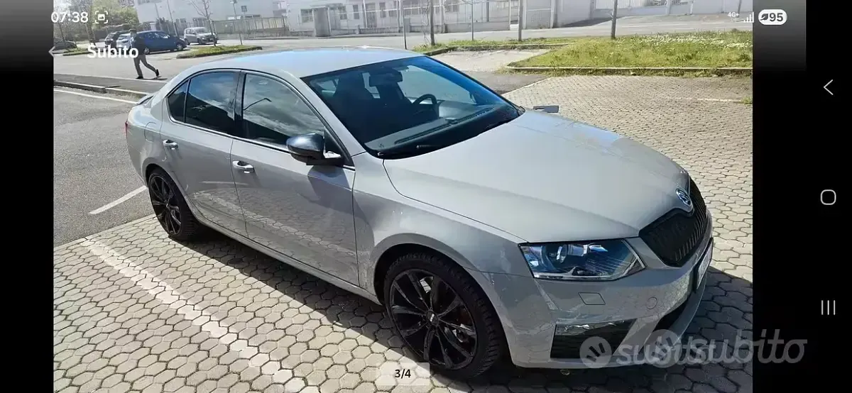 Usata Skoda Octavia vRS 230 CV (169 kW) 2015 Grigio Station wagon