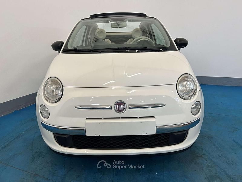 Usata Fiat 500C 69 CV (50 kW) 2010 Bianco Cabrio