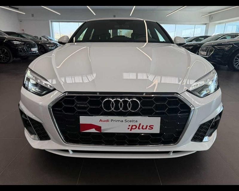 Usata Audi A5 S-Line 204 CV (150 kW) 2022 Bianco Coupé