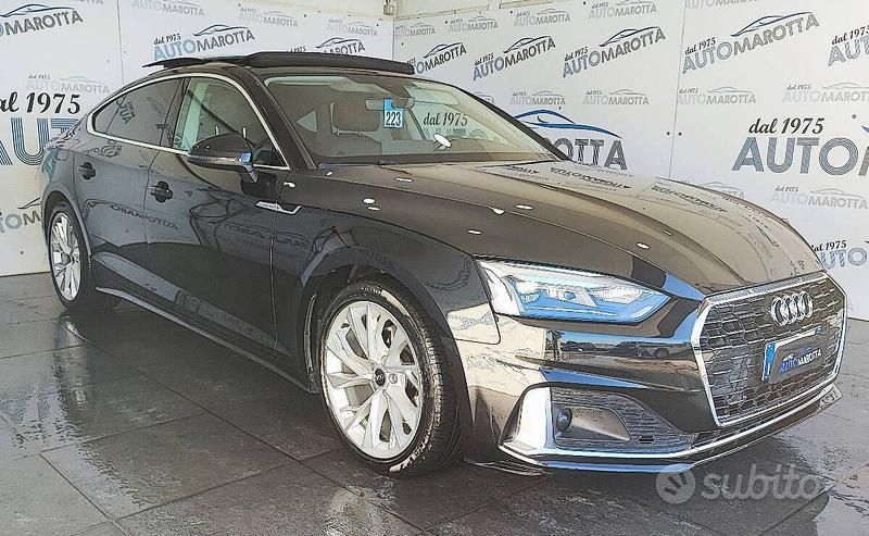 Usata Audi A5 Sportback Business 163 CV (119 kW) 2021 Nero(met.) Utilitaria