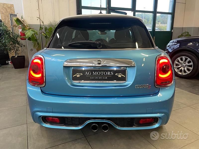 Usata Mini Cooper S 192 CV (141 kW) 2014 Blu Utilitaria