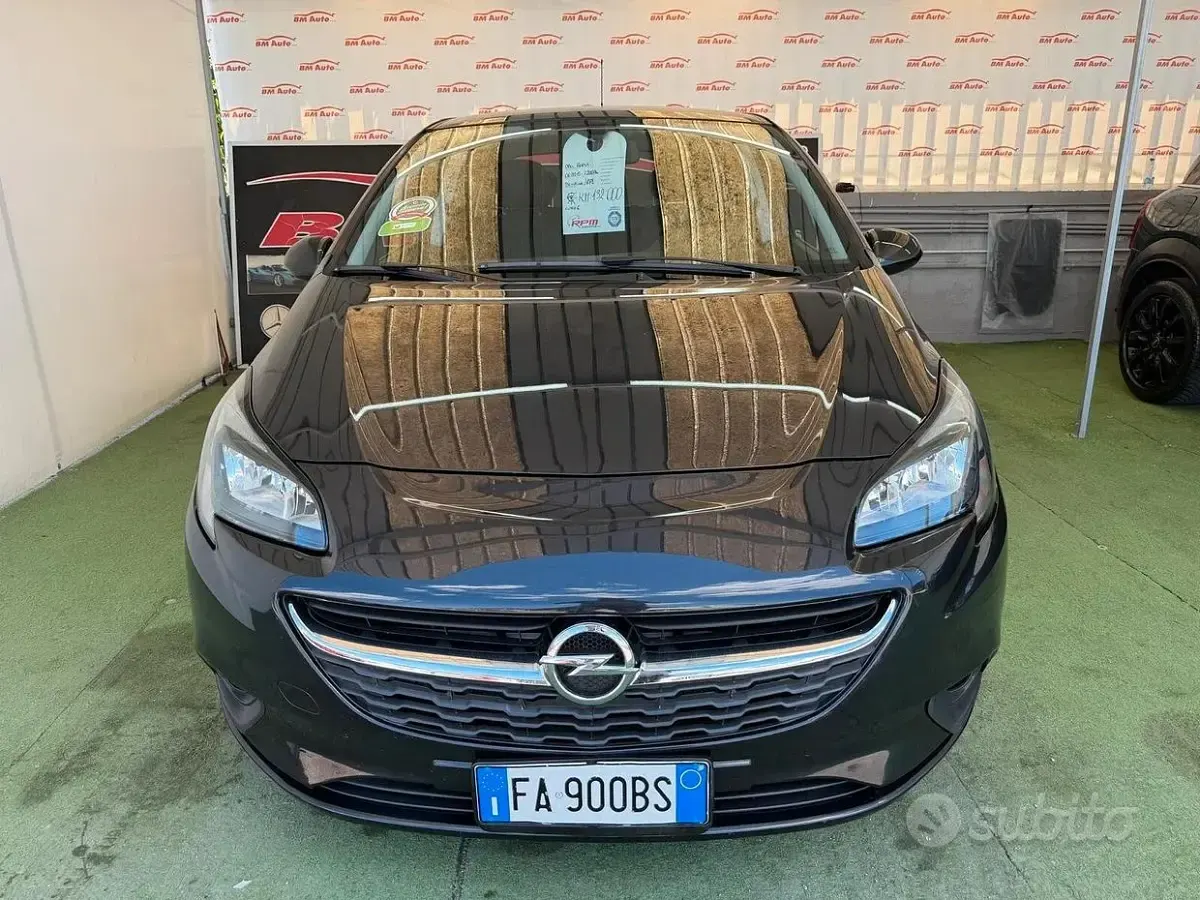 Usata Opel Corsa 86 CV (63 kW) 2015 Nero Utilitaria