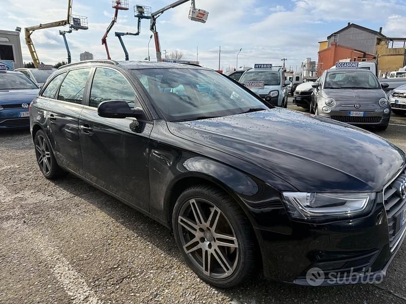 Usata Audi A4 143 CV (105 kW) 2013 Nero Station wagon