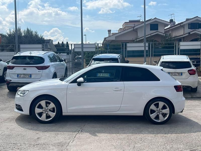 Usata Audi A3 Ambition 125 CV (91 kW) 2015 Bianco Berlina