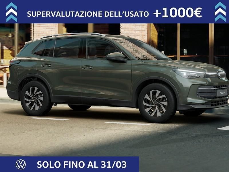Nuova VW Tiguan Edition 131 CV (96 kW) 2025 Velvet green metallizzato SUV