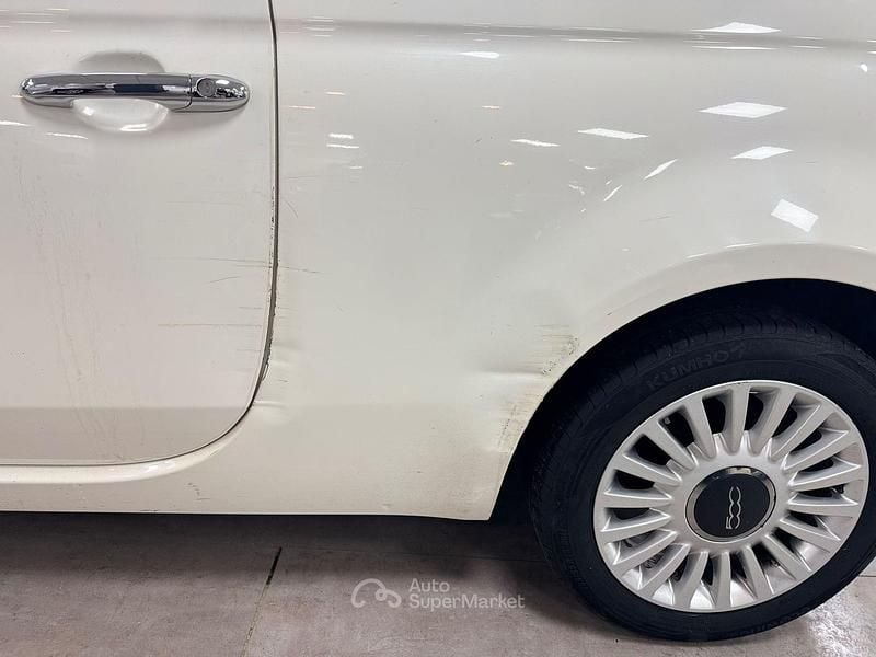 Usata Fiat 500 Lounge 69 CV (50 kW) 2012 Bianco Berlina