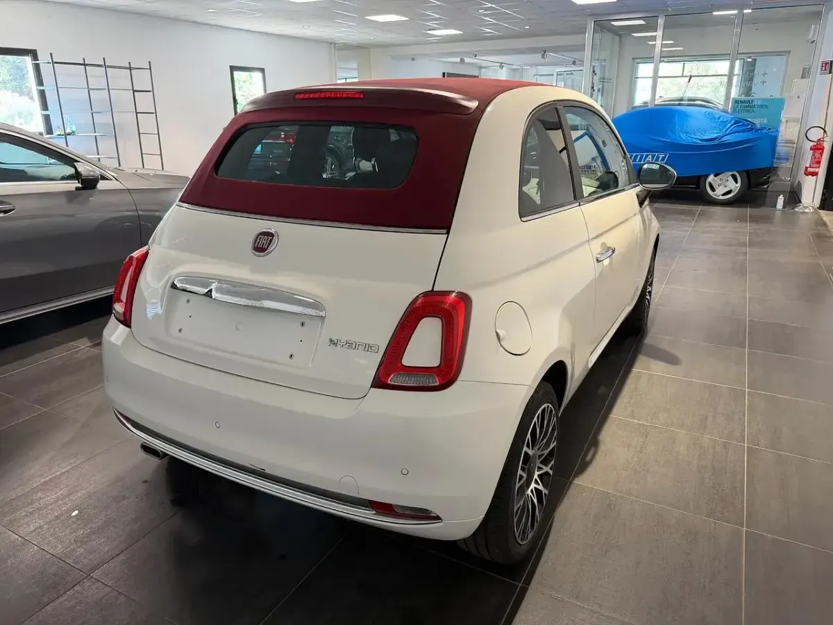 Usata Fiat 500C Dolcevita 69 CV (50 kW) 2023 Bianco Cabrio