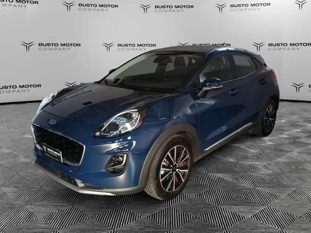 Usata Ford Puma Titanium 125 CV (91 kW) 2024 Blu / metallizzato SUV