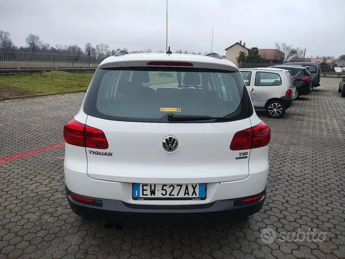 Usata VW Tiguan Trendline 122 CV (89 kW) 2014 Bianco SUV