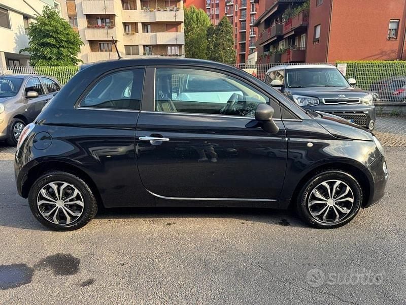 Brugt Fiat 500 Pop 69 HK (50 kW) 2014 Sort Hatchback