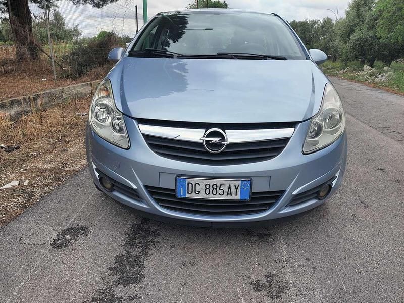 Usata Opel Corsa Enjoy 75 CV (55 kW) 2007 Blu/azzurro Utilitaria