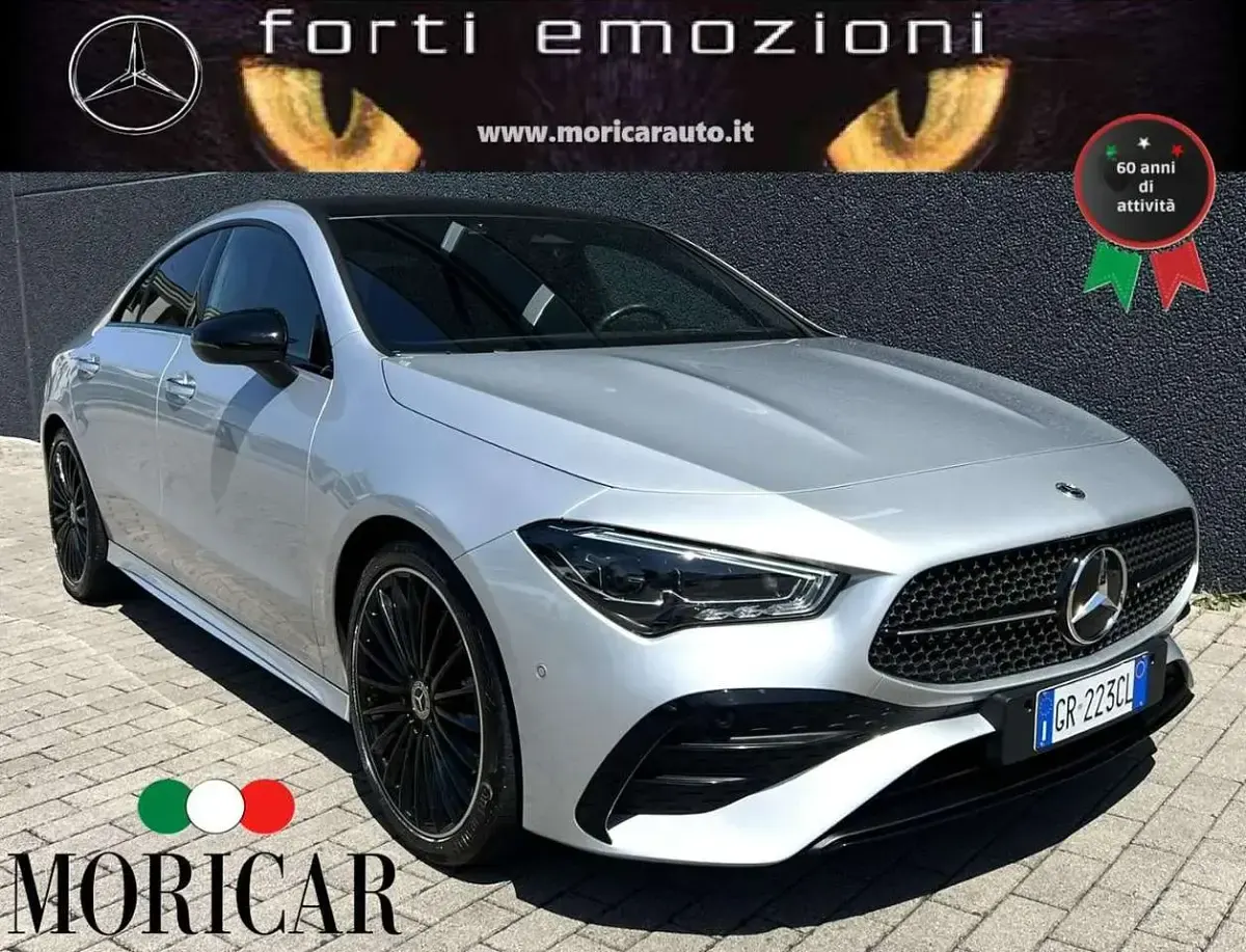 Usata Mercedes CLA200 AMG 163 CV (119 kW) 2023 Argento Berlina