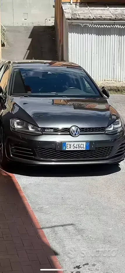 Usata VW Golf VII GTD 184 CV (135 kW) 2014 Nero Berlina
