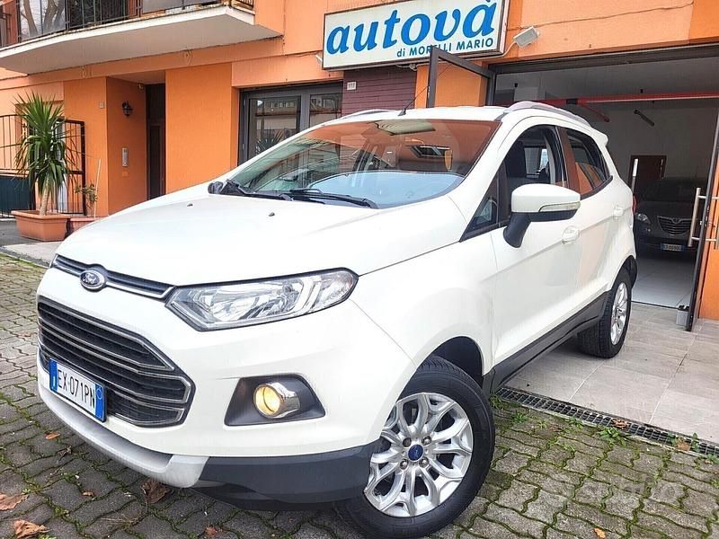 Usata Ford Ecosport Titanium 91 CV (66 kW) 2014 Bianco SUV