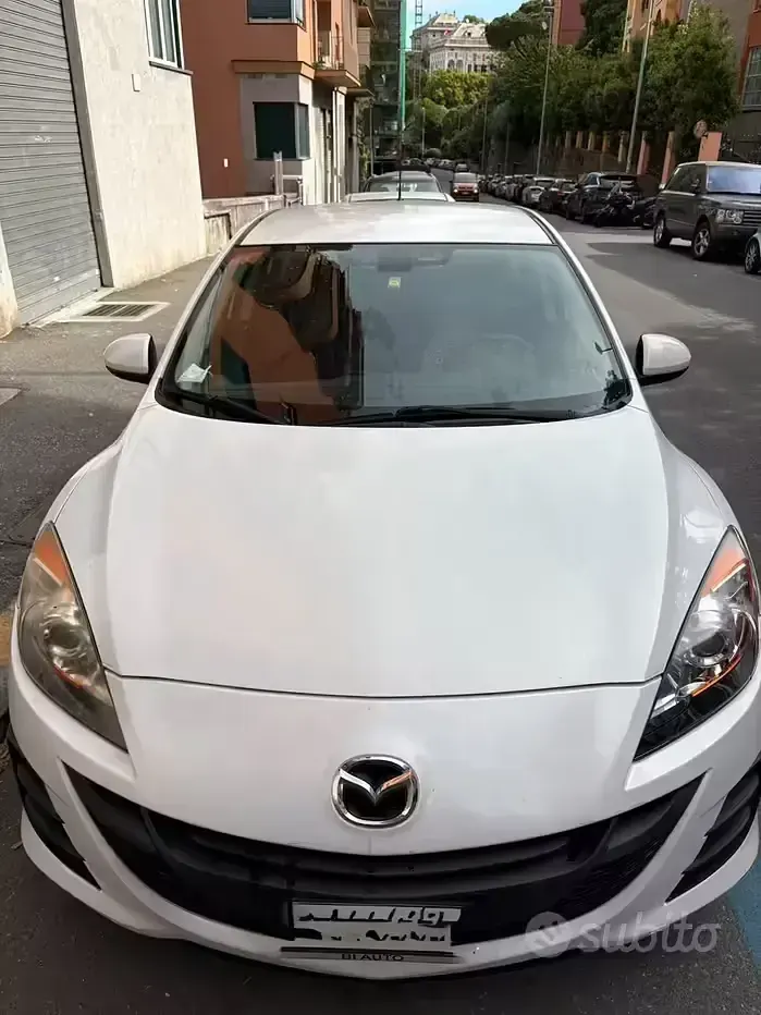 Usata Mazda 3 109 CV (80 kW) 2010 Bianco Berlina