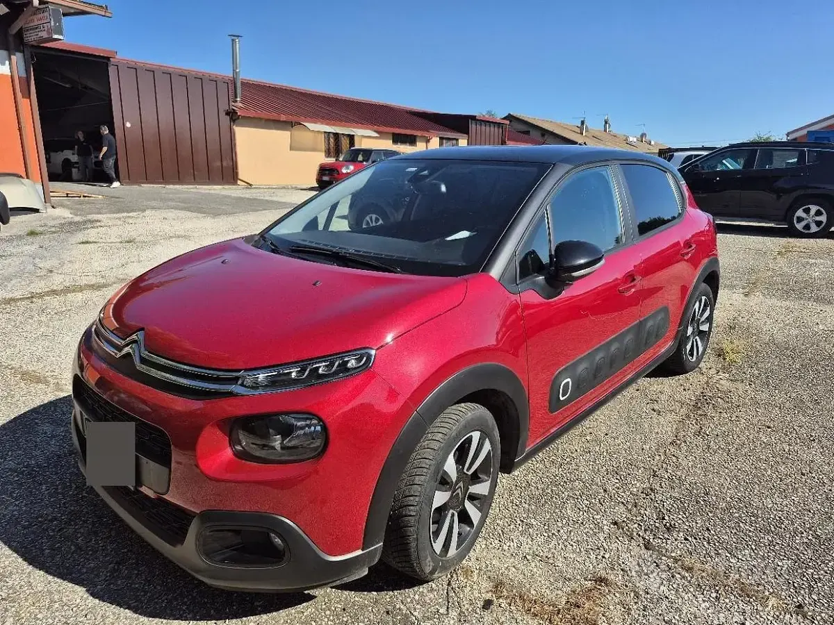 Usata Citroën C3 110 CV (80 kW) 2019 Rosso Utilitaria