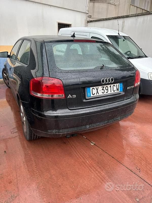 Usata Audi A3 105 CV (77 kW) 2005 Nero Utilitaria