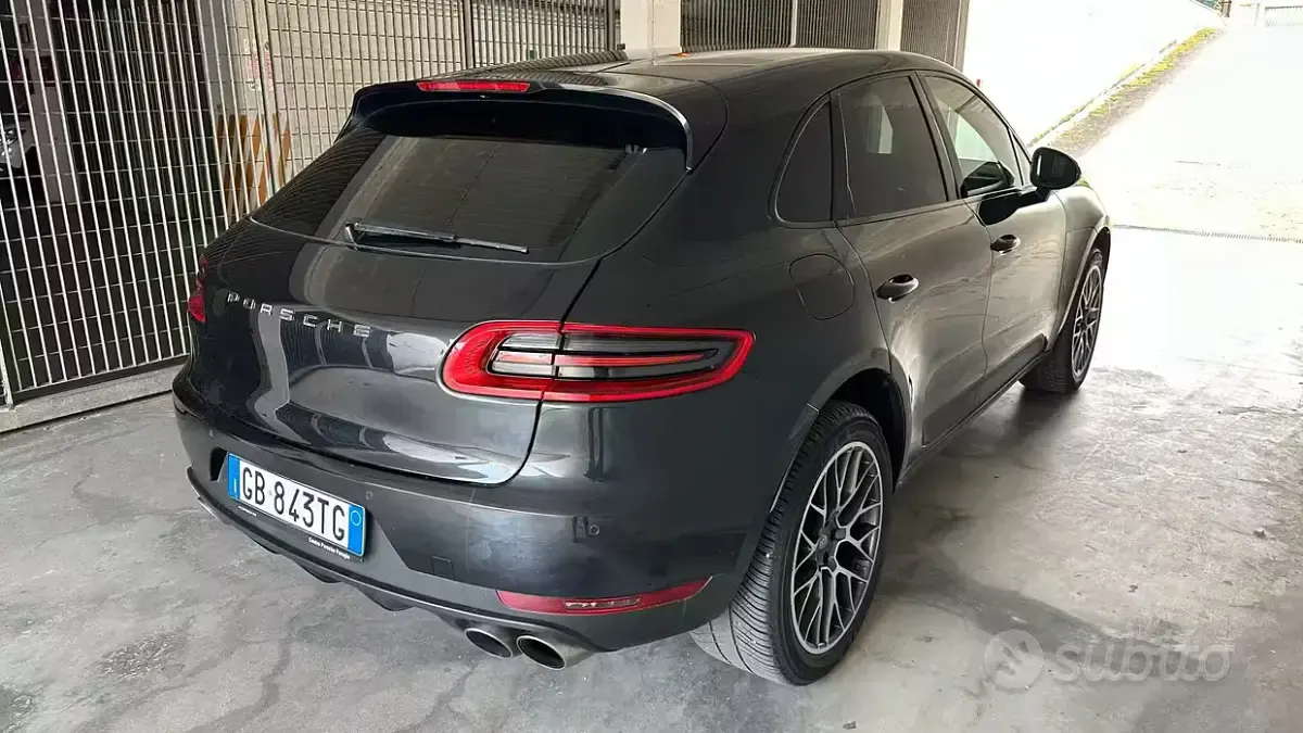 Usata Porsche Macan S 250 CV (183 kW) 2015 Nero SUV