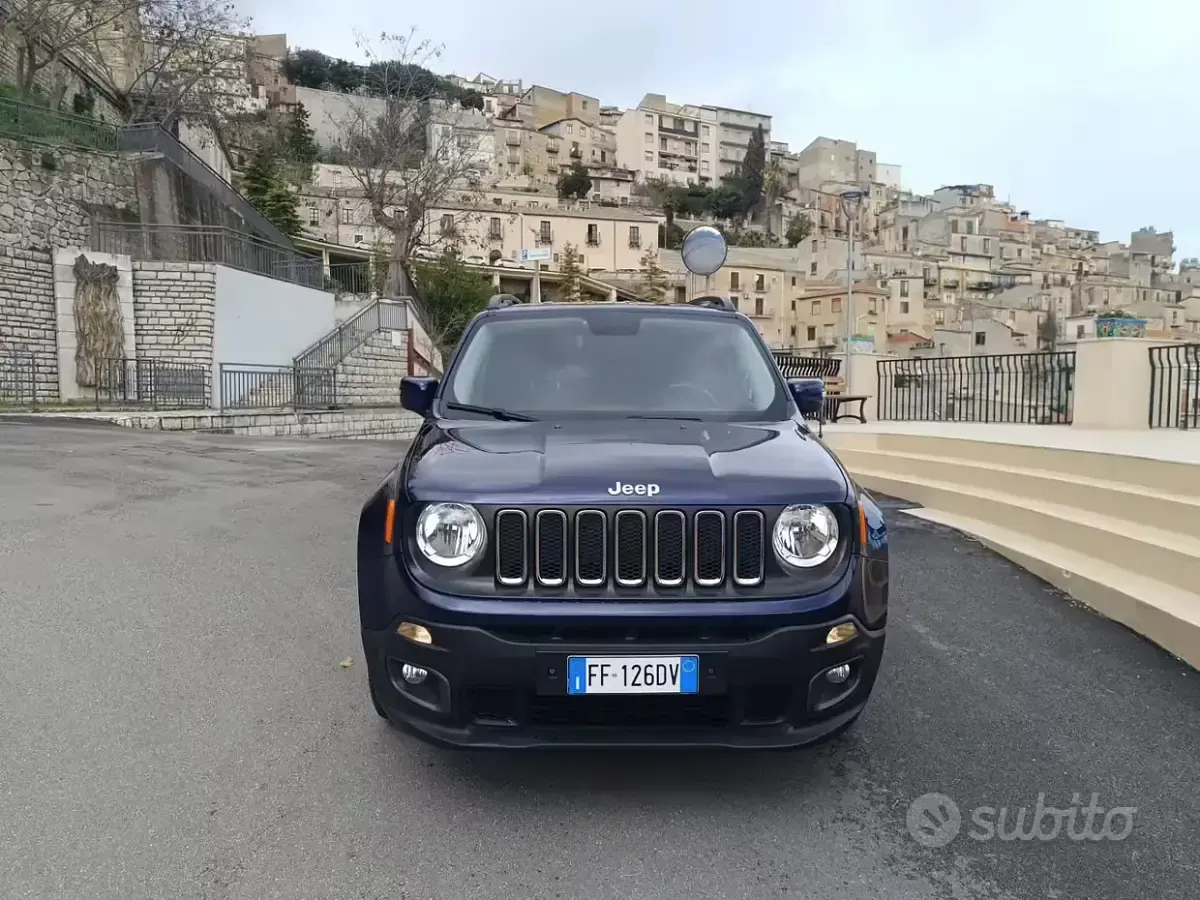 Usata Jeep Renegade Longitude 120 CV (88 kW) 2016 Blu SUV