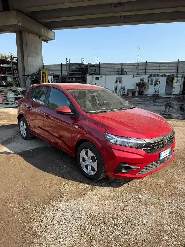 Usata Dacia Sandero 67 CV (49 kW) 2022 Rosso Berlina