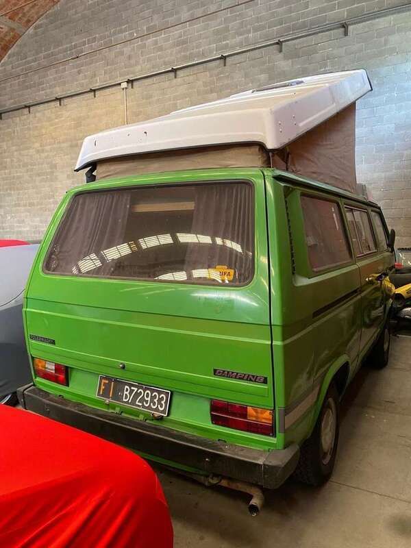 Usata VW T3 69 CV (50 kW) 1982 Verde liana Furgone