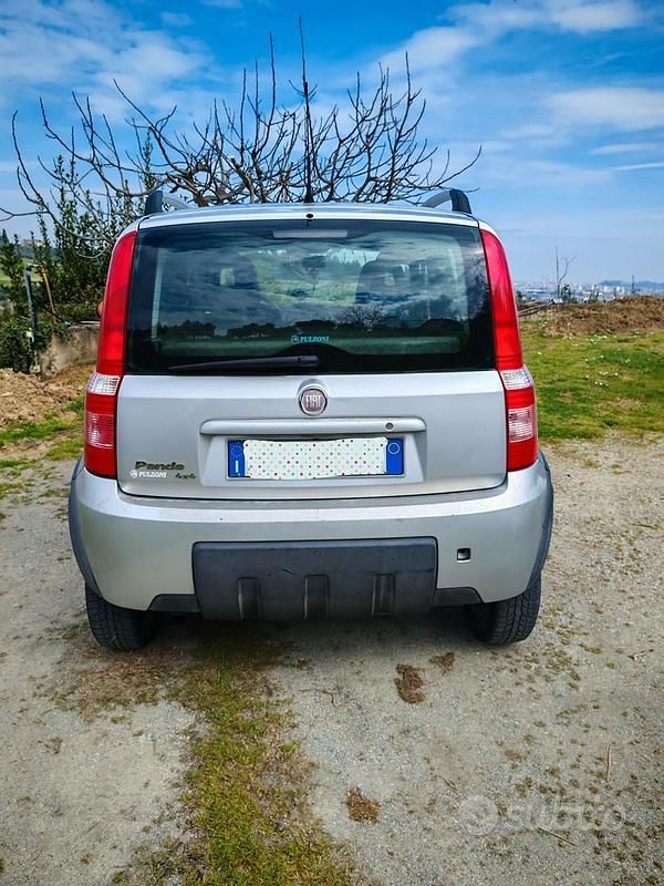 Usata Fiat Panda 4x4 95 CV (69 kW) 2010 Grigio Utilitaria