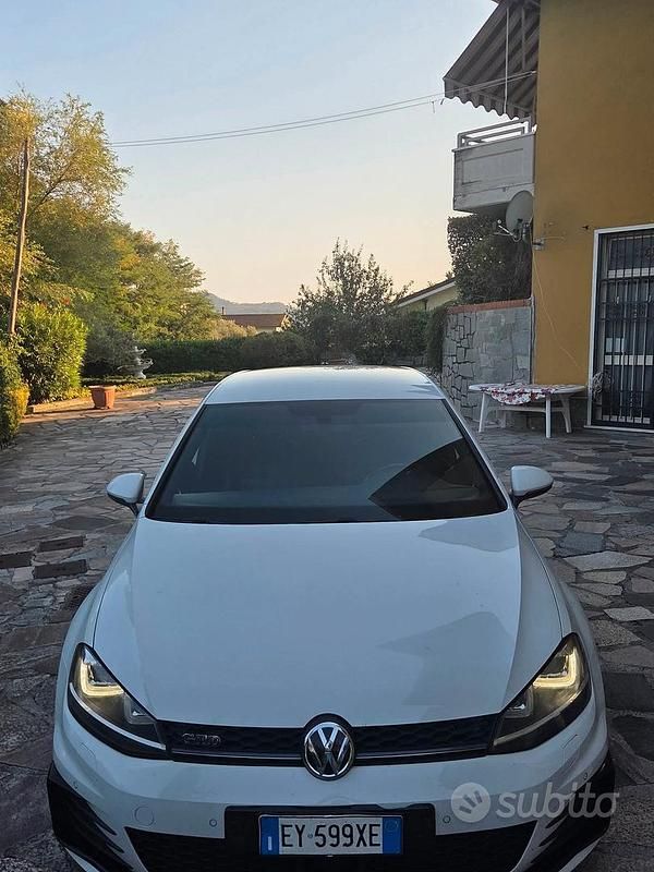 Usata VW Golf VII GTD 2015 Bianco Berlina