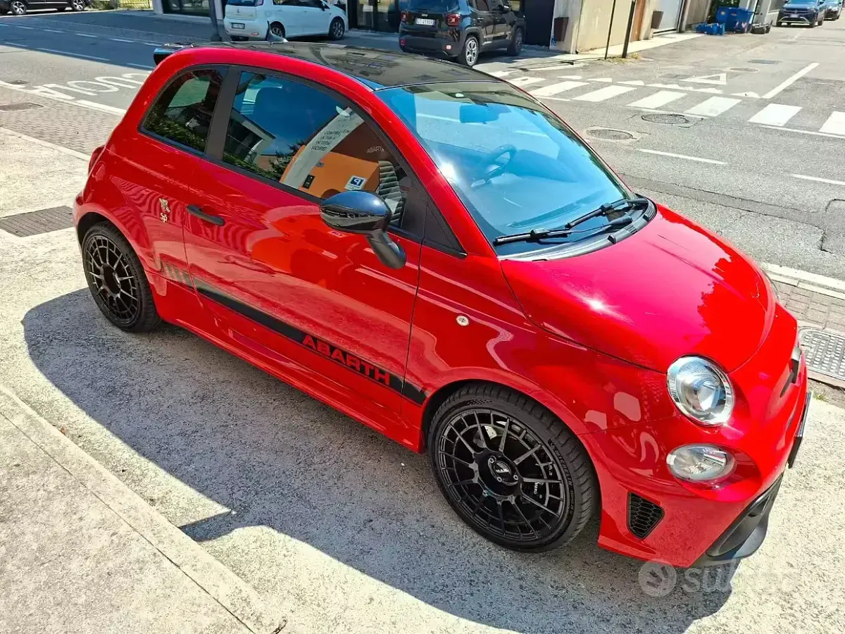 Usata Abarth 595 Competizione 180 CV (132 kW) 2020 Rosso Berlina