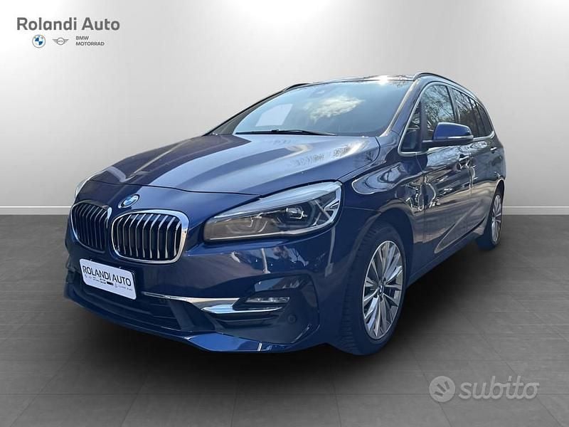 Usata BMW 220 Gran Tourer 190 CV (139 kW) 2020 Blu Monovolume