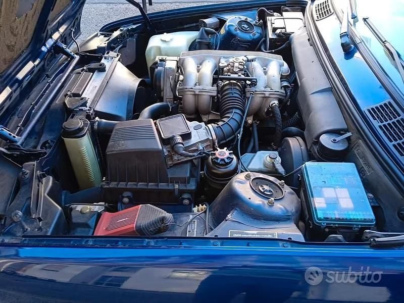 Usata BMW 318 Cabriolet 113 CV (83 kW) 1992 Blu Cabrio