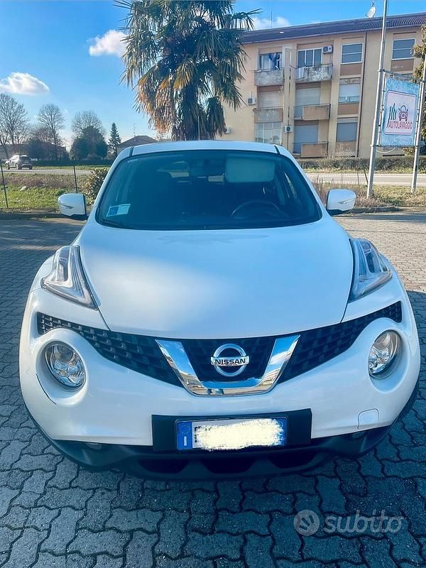 Usata Nissan Juke Acenta 110 CV (80 kW) 2017 Bianco SUV