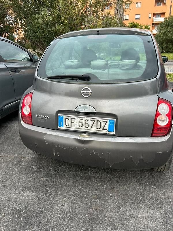 Usata Nissan Micra Acenta 2003 Grigio Utilitaria