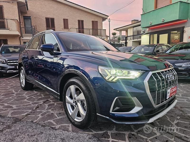 Usata Audi Q3 Advanced 150 CV (110 kW) 2022 Blu/azzurro SUV