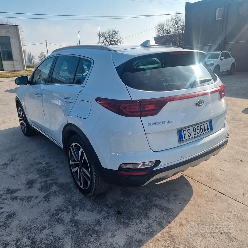 Usata Kia Sportage GT-Line 135 CV (99 kW) 2018 Bianco SUV