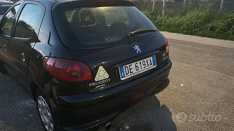 Usata Peugeot 206 2007 Nero Berlina