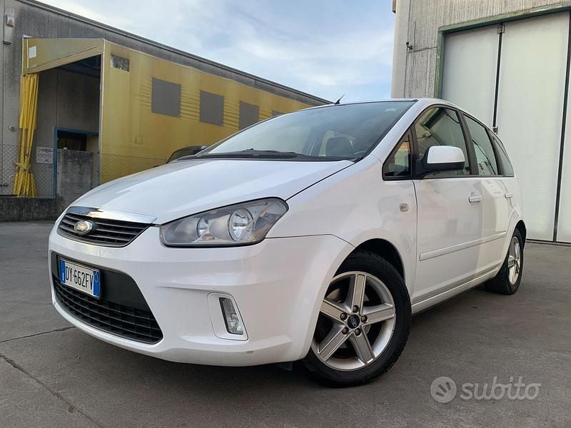 Usata Ford C-MAX 110 CV (80 kW) 2009 Bianco Monovolume