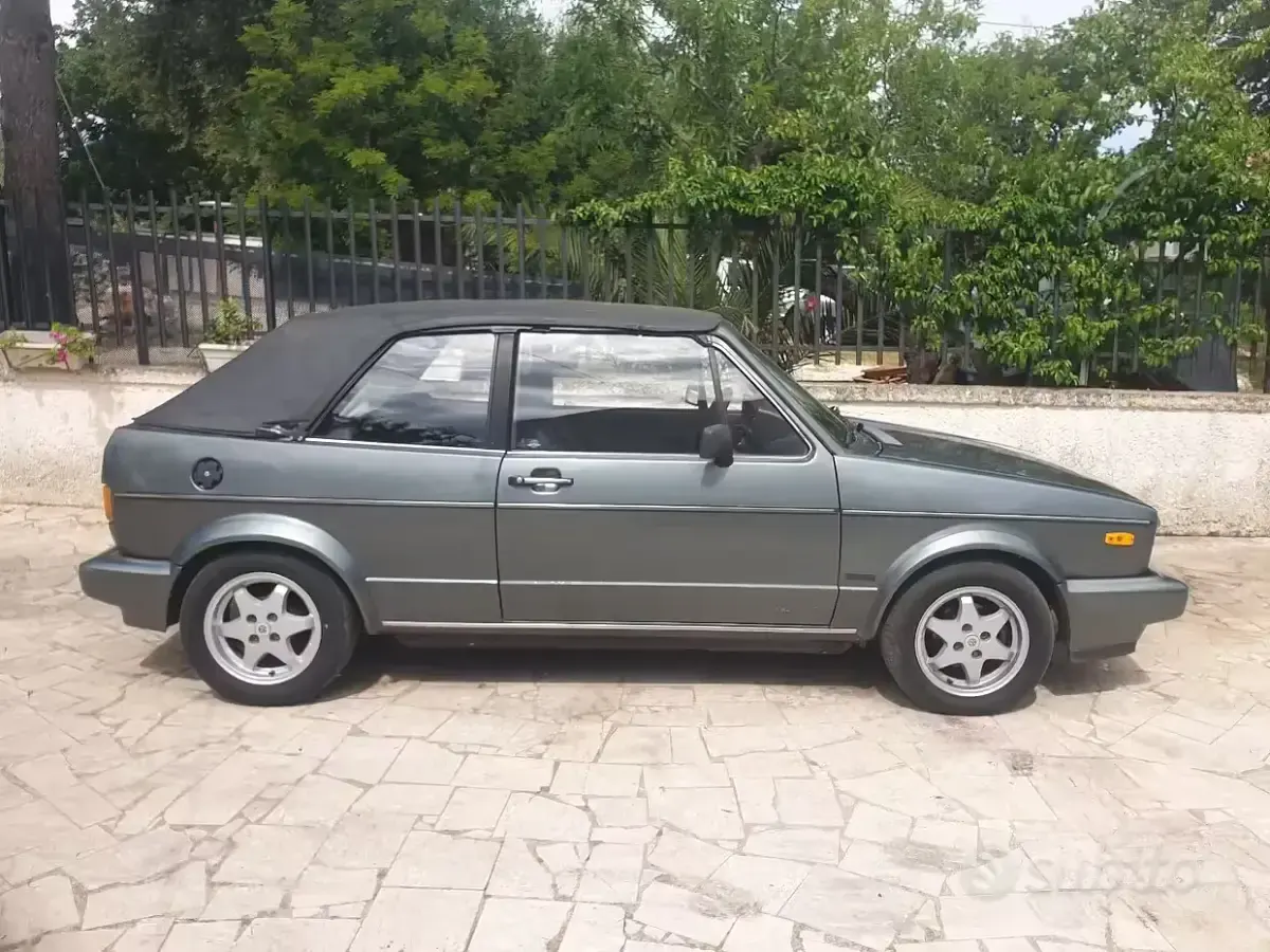 Usata VW Golf Cabriolet Karmann 1984 Grigio Cabrio