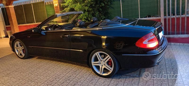 Usata Mercedes CLK200 2005 Nero Cabrio