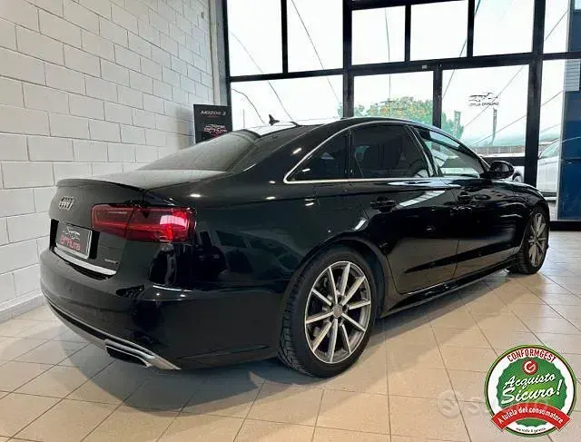 Usata Audi A6 S-Line 272 CV (200 kW) 2016 Nero Berlina