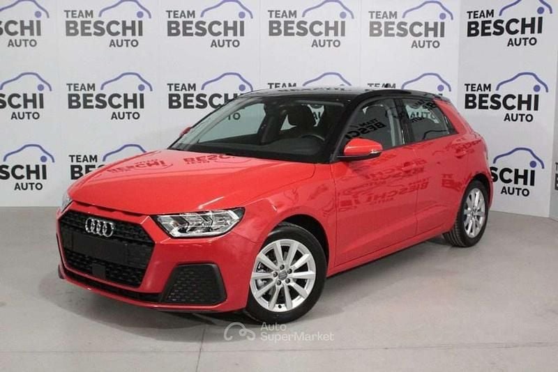 Usata Audi A1 Advanced 116 CV (85 kW) 2020 Rosso Berlina