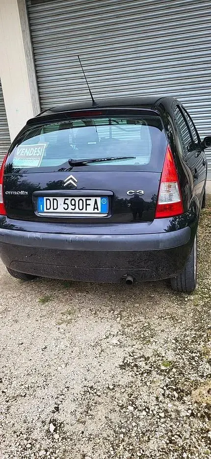 Usata Citroën C3 68 CV (50 kW) 2007 Nero Berlina