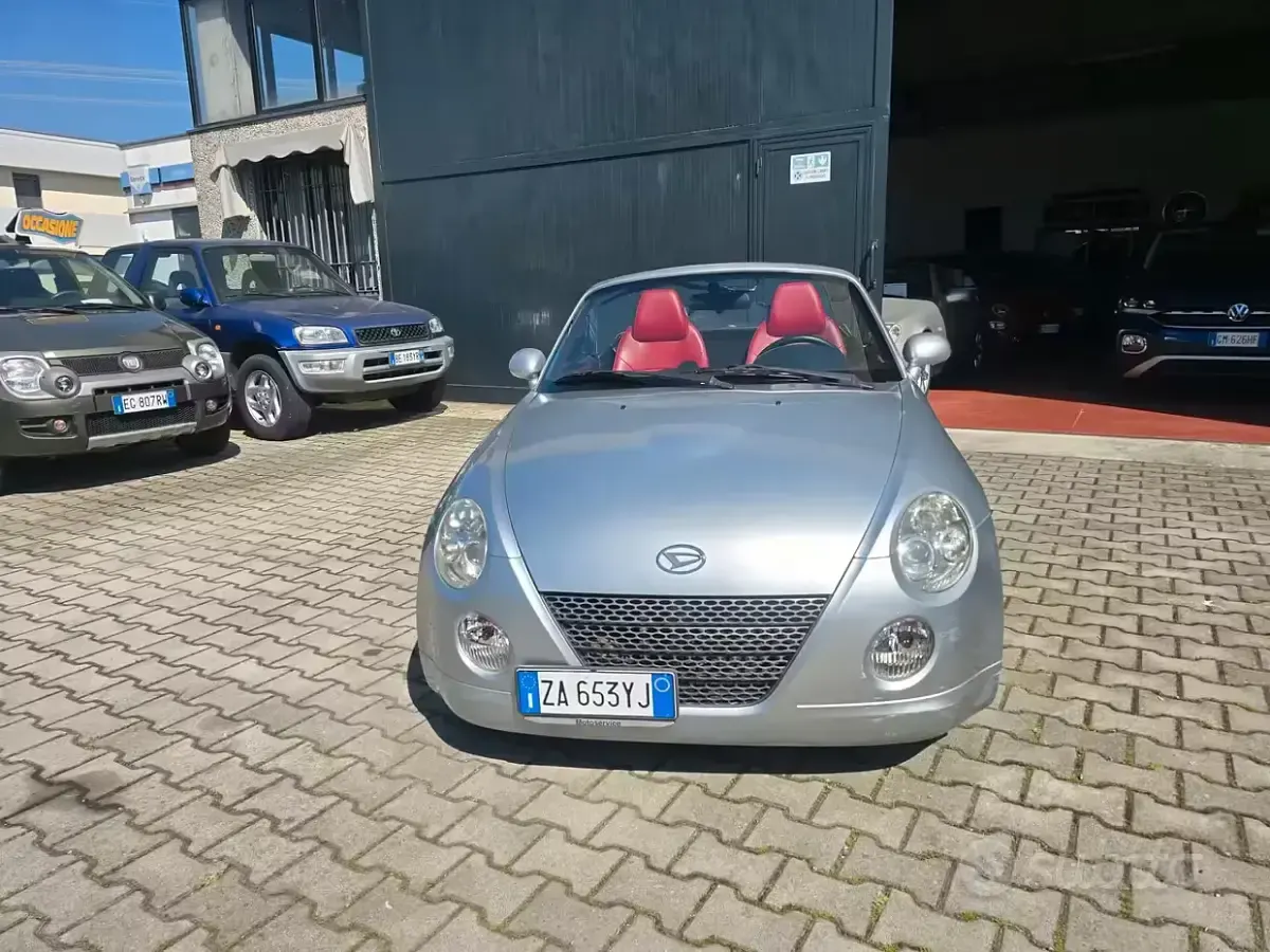 Usata Daihatsu Copen 85 CV (62 kW) 2003 Grigio Cabrio