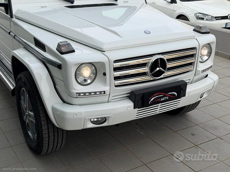 Usata Mercedes G350 211 CV (155 kW) 2014 Bianco SUV