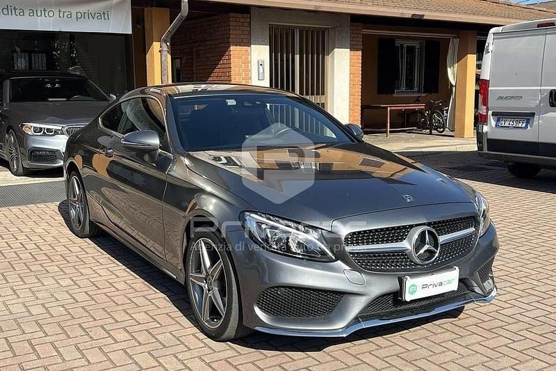 Begagnad Mercedes C250 Premium 204 HK (150 kW) 2017 Grå Sportkupé