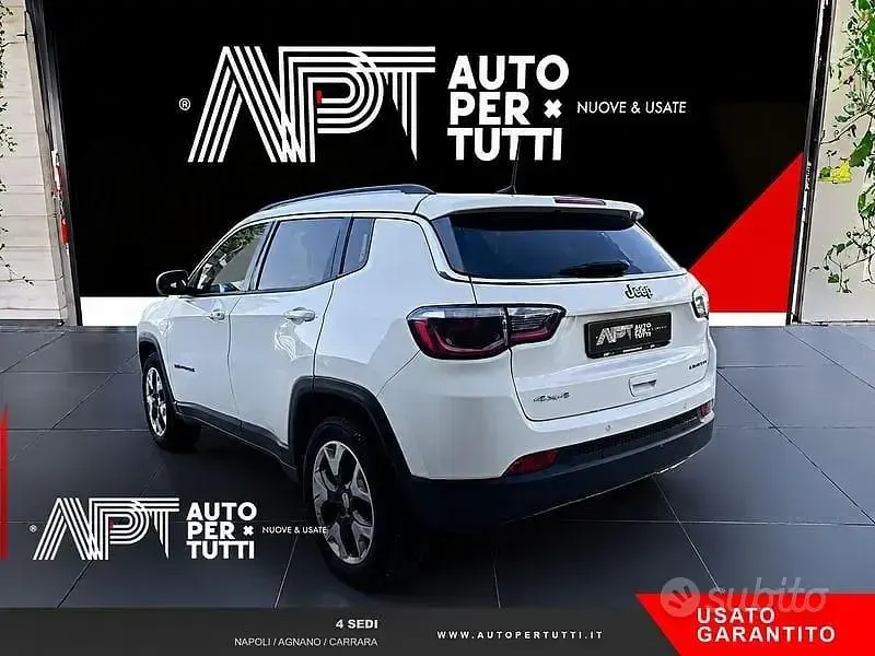 Usata Jeep Compass Limited 140 CV (102 kW) 2017 Bianco SUV